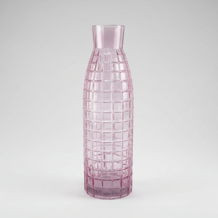 Pink Blossom and Berries Glass Vase - 100cm