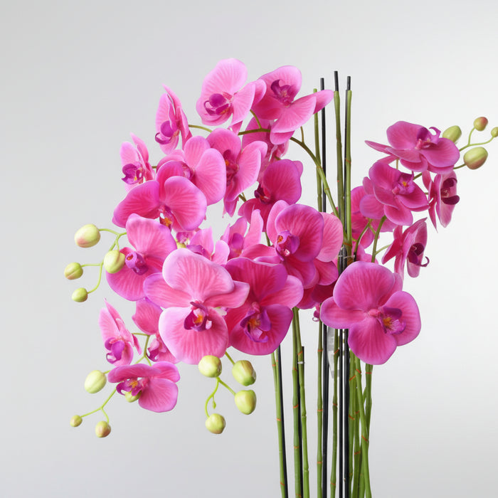 150cm Gorgeous Giant Pink Orchid Plant – 189 flowers REAL TOUCH