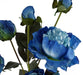 55cm Blue Peony Artificial Flowers Spray