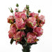 6 x 60cm Pink Rose Artificial Flower Sprays - 24 Flowers 18 Buds