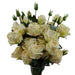 6 x 60cm Cream Rose Artificial Flower Sprays - 24 Flowers 18 Buds