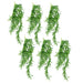 Pack of 6 x 80cm Hanging Artificial Staghorn Fern