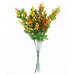 Pack of 6 x 70cm Artificial Orange Berry Spray