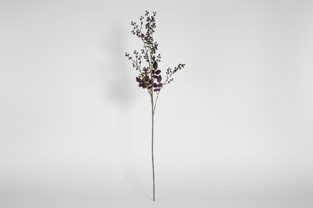 85cm Elegant Pink Peony and Berry Faux Flower Arrangement