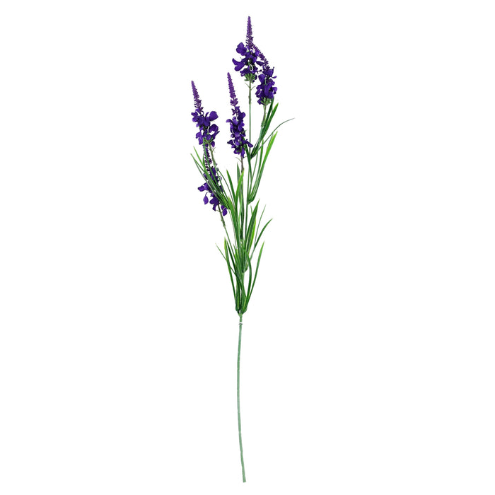 80cm Purple Larkspur Artifical Stem