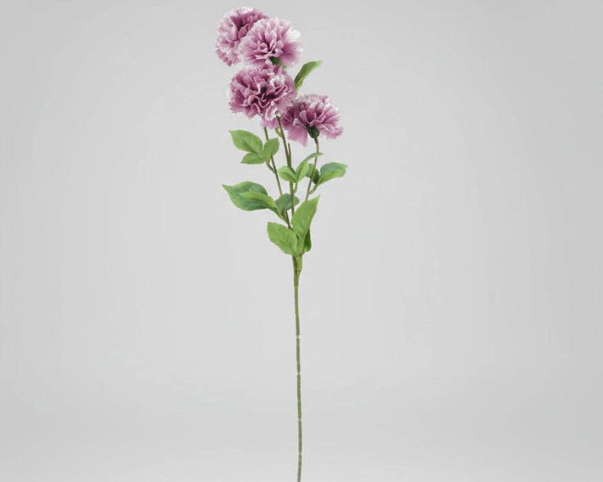 70cm Pink Carnation Display Glass Vase