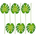 Pack of 6 x 55cm Single Artificial Monstera Leaf