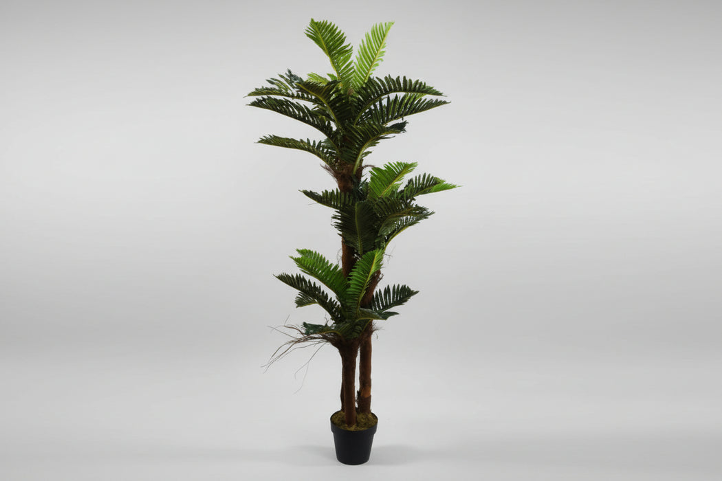 150cm Artificial Large Palm Tree with Natural Trunk