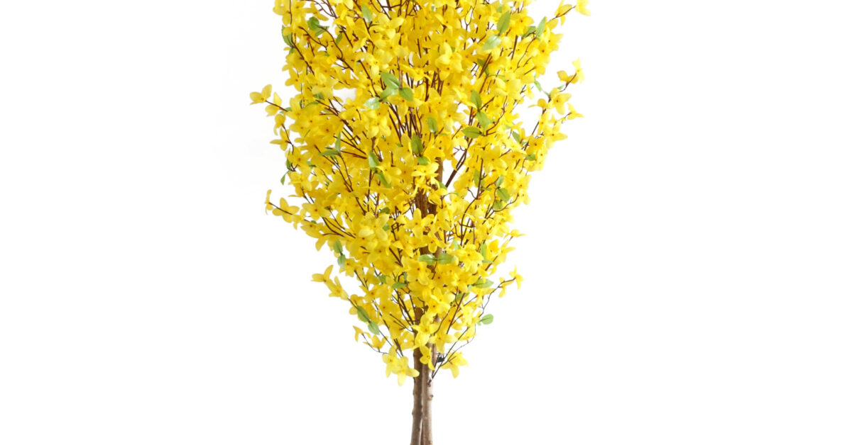 120cm Artificial Forsythia Tree