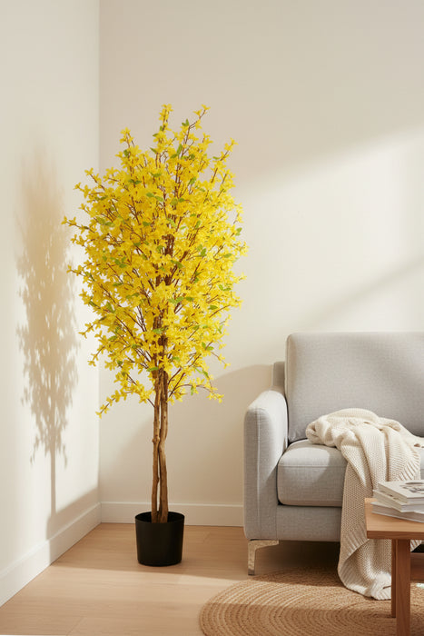 150cm Artificial Forsythia Tree
