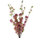 Pack of 6 x 100cm Pink Blossom Spray Stem