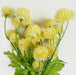 50cm Dahlia Pompom Yellow Artificial Stem