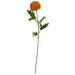 70cm Large Ball Dahlia Artificial Flower Stem Yellow