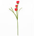 80cm Artificial Tulip Red Stem