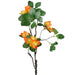 60cm Flower Foliage Spray - Orange