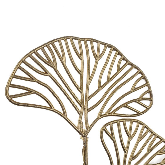 65cm Golden Leaves Flower Arrangement Decoration