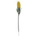 Pack of 6 x 75cm Banksia Menziesii Yellow Flower Stem Artificial