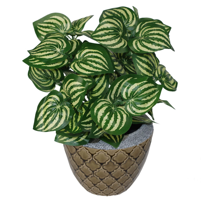 45cm Artificial Watermelon Style Leaves Plant