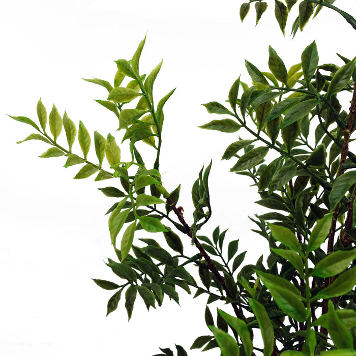 60cm Artificial Nandina Bonsai Ficus Tree