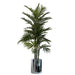 51cm XL Silver Metal Planter by Leaf