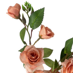 Faux Pink Rose Stems – Pack of 6 (90cm)