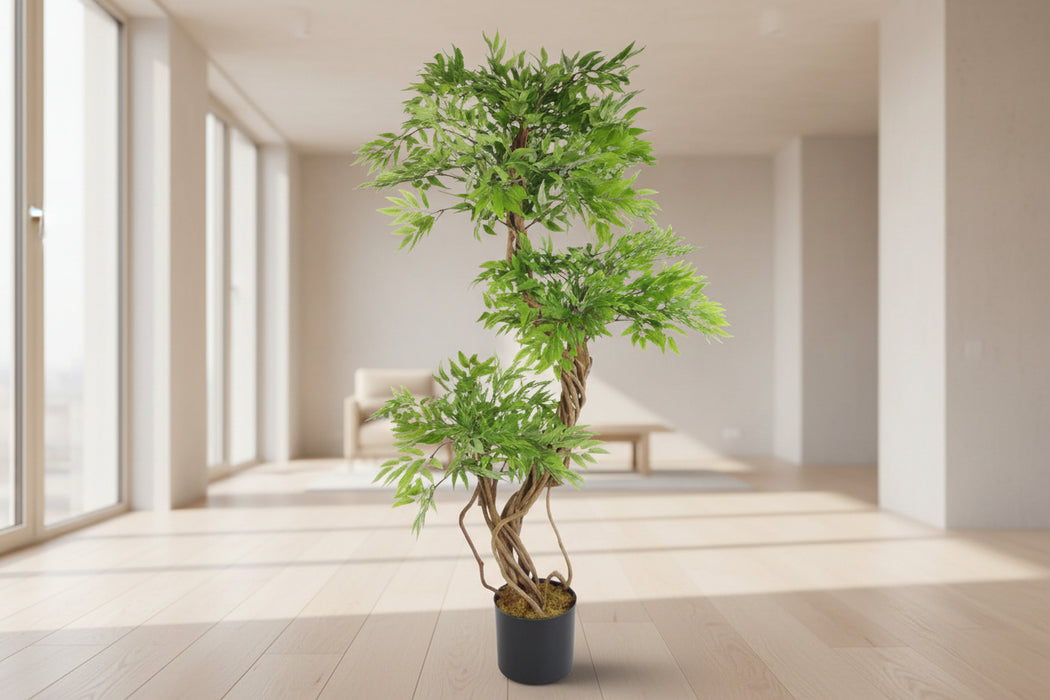 140cm Realistic Faux Japanese Fruticosa Ficus Tree
