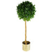 Leaf Metal Planter Plant Pot with Brushed Copper Finish 20 x 18cm