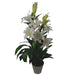 90cm (3ft) Artificial Lilies Stargazer Style Lily Plant Large Flowers