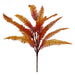55cm Artificial Autumn Fern Bush Plant