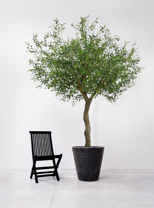 Hand Crafted Luxury Faux Olive Tree 230cm - Fire Retardant