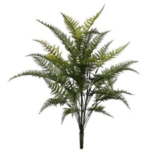 Pack of 6 x 78cm Fire Retardant Fern Foliage Branch