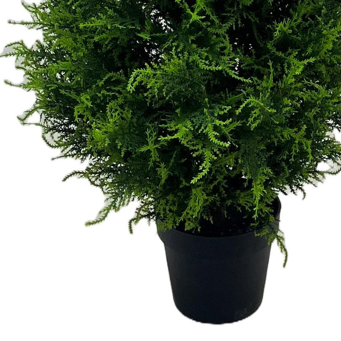 Artificial UV Resistant Outdoor Cypress Cedar Topiary Tree 150cm