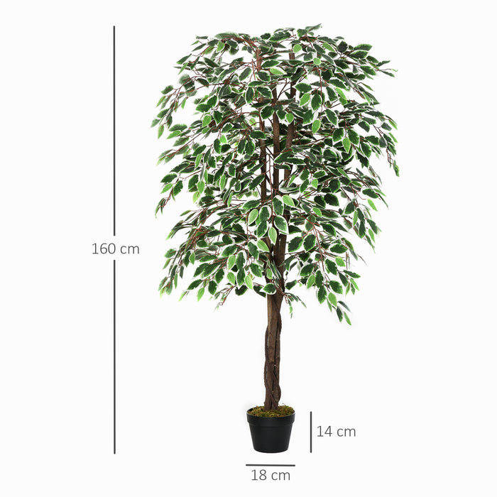 160cm - Realistic Artificial Ficus Tree