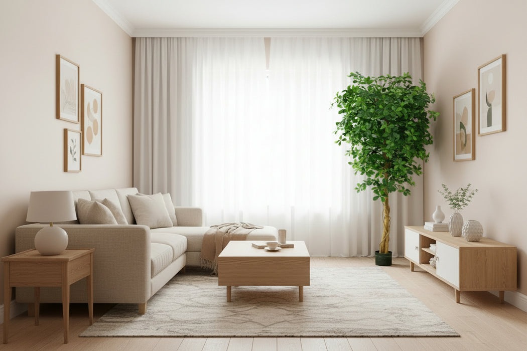 180cm Fire Retardant Black Olive Tree with 2925 Leaves