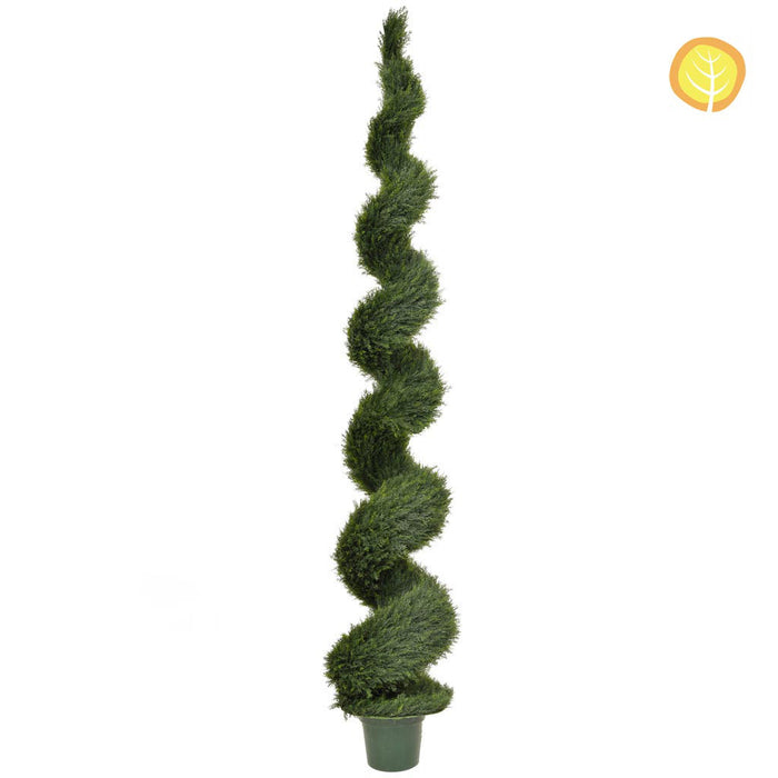 Cedar Spiral Topiary – 300cm - UV Resistant