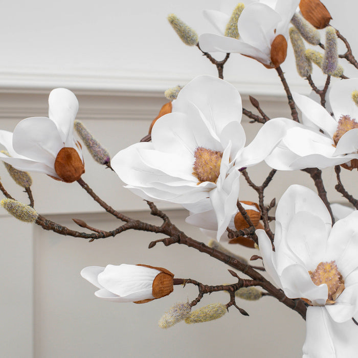 Magnolia Real Touch in Vase - 66cm