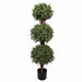 Artificial Buxus Boxwood Triple Ball Topiary Tree 1.2m