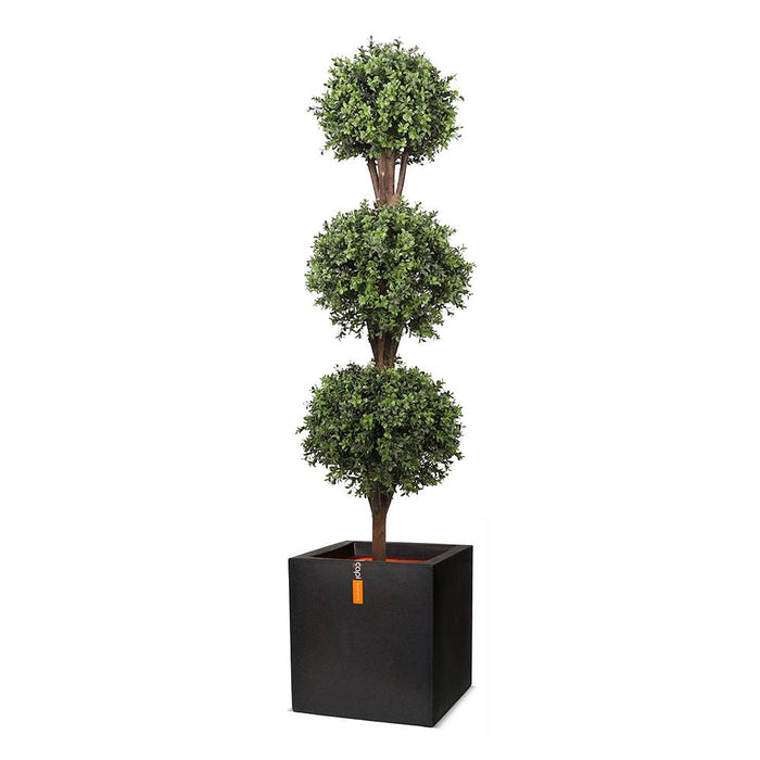 Artificial Buxus (Boxwood) Triple Ball Topiary Tree