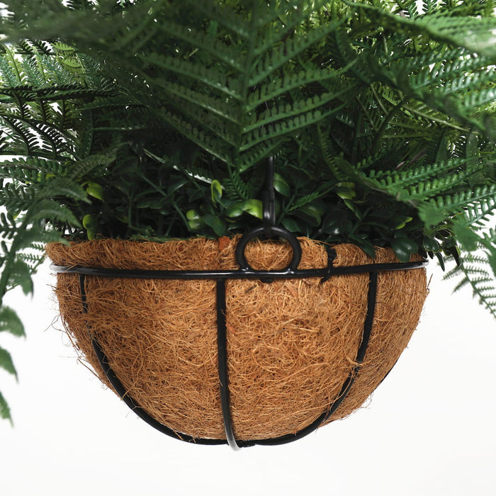 Artificial Fern Hanging Basket