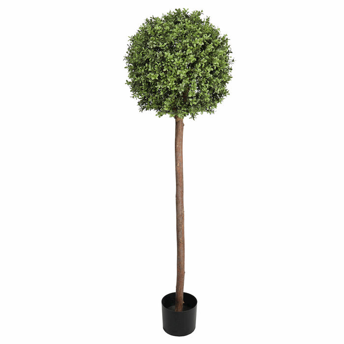 artificial buxus single ball tree 1.5m