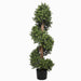 artificial spiral topiary tree