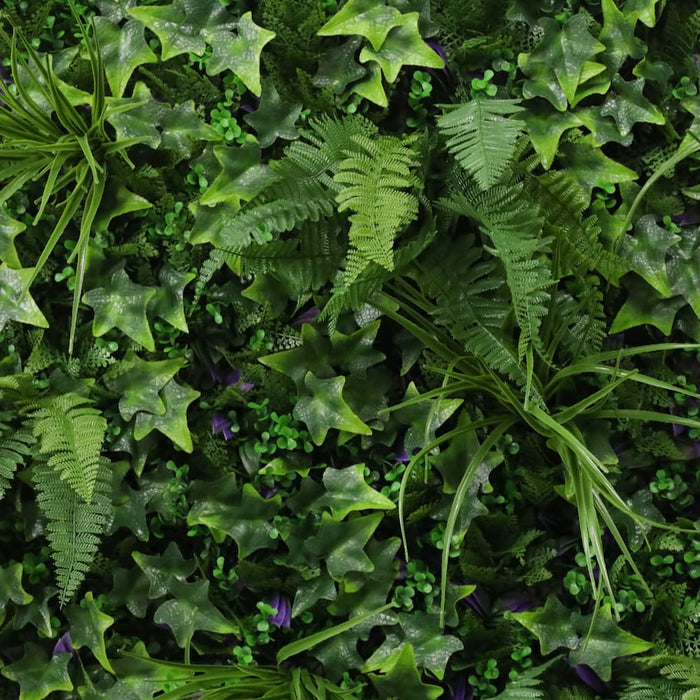 faux living wall green panel